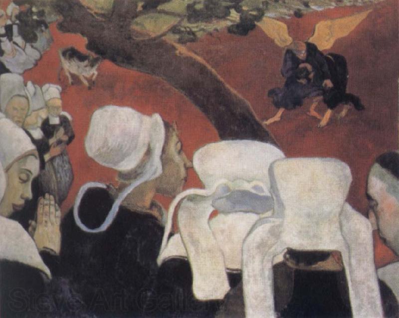 Paul Gauguin The Vision after the Sermon